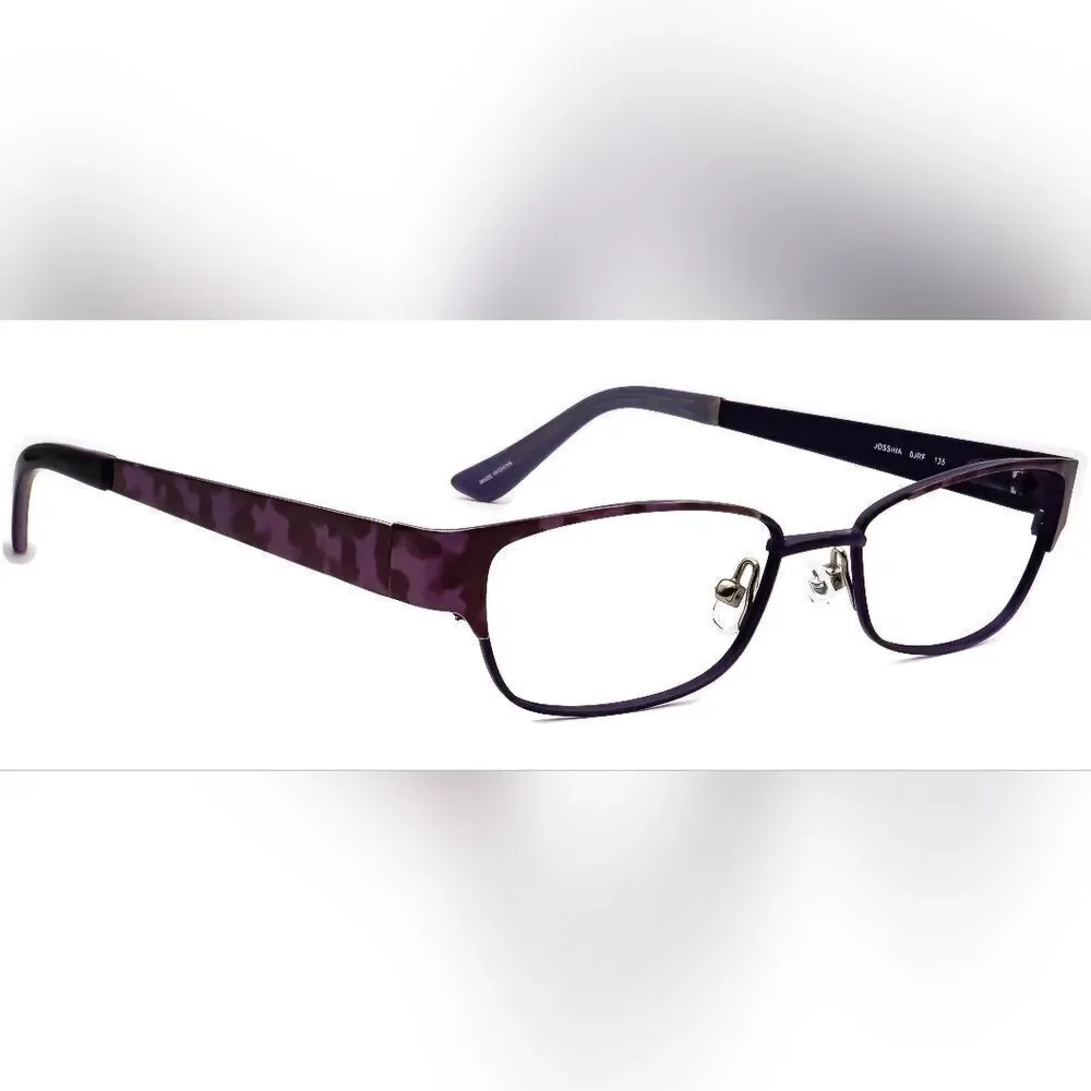 Kate Spade Jossina Purple Tortoiseshell Prescription Glasses Frames
